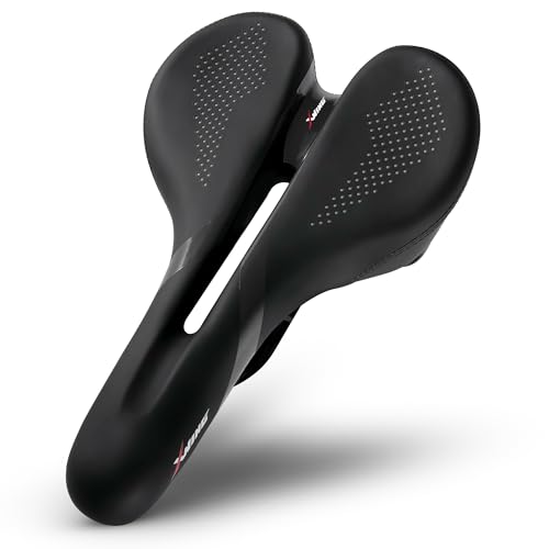 X WING Comfort Bike Seat for Men and Women with Innovative 5-Zone-Concept – Winged Bicycle Saddle...