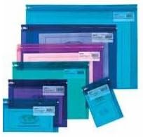 Snopake Pack of 25 with Metal Zip DL Electra Assorted Colours