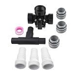 Fiable et pratique : ce kit de valve de dérivation de piscine est conçu pour les piscines et les remplacements. Il comprend un filetage intérieur de valve à 3 voies, un kit de raccord de valve et 2 convertisseurs de filtre avec 2 joints toriques. Il offre commodité et démontage facile, ce qui en fait un choix fiable et pratique pour les propriétaires de piscine.