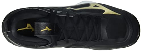 Mizuno Mens Wave Momentum Men S Volleyball Shoe 11 1 2, Black-Gold, 11.5 Us #TOP7