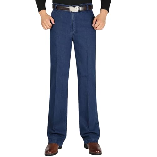 Jett Jeans for Older Men, Jettjeans3 - Men's Classic Straight Fit Stretch Jeans, Jetjeans Stretch Denim for Men