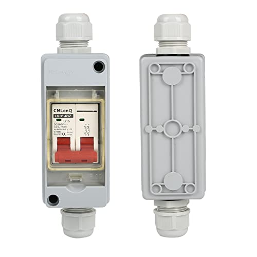 Circuit Breaker PV, PV DC Shut-Off Switch, with IP65 Waterproof Distributor Box, for Solar PV System (16A) - Image 4