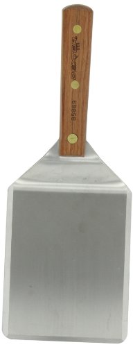 Norpro Beveled Heat Resistant Nylon Spatula w/Drain Holes, Black 97 (4-Pack)