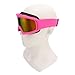 JEOZBM Kids Ski Goggles, HD Coating Lens Snow Snowboard Goggles, Windproof Over Glasses Snow Ski Climbing Glasses for Skiing Riding(20cm-Rose)