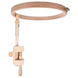 Support de broderie réglable : pratique à utiliser avec de rotation à degrés, support de broderie