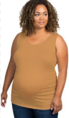 IKKAI Women The Ultimate Camisole Skin Feels Cool and Cold Maternity Camisole for Women | High-Waist| Pack of 1 (XL, Skin) - Image 3 thumbnail