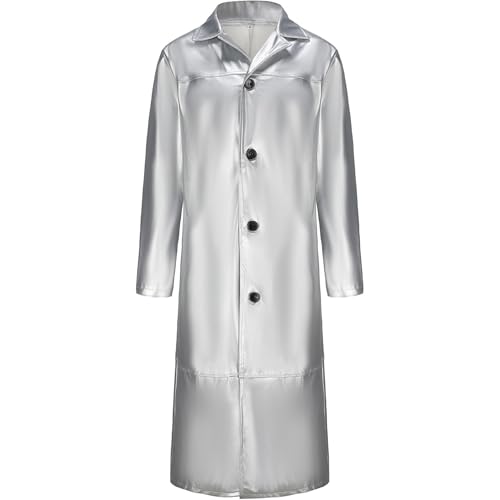 Chaqueta de cuero sintético para hombre miniatura 2