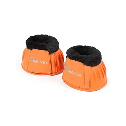 Shires ARMA Orange Fleece Overreach Boots Cover