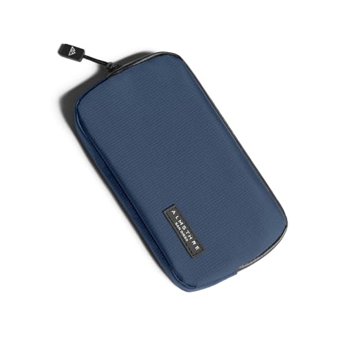 Image of ALMSTHRE Ride Wallet 7 inchx4 inch | Waterproof Cycling Wallet for Phone, Cards & Essentials | Durable Ripstop Nylon - Fits Most Phones & Passports | Secure Storage for Biking & Travel