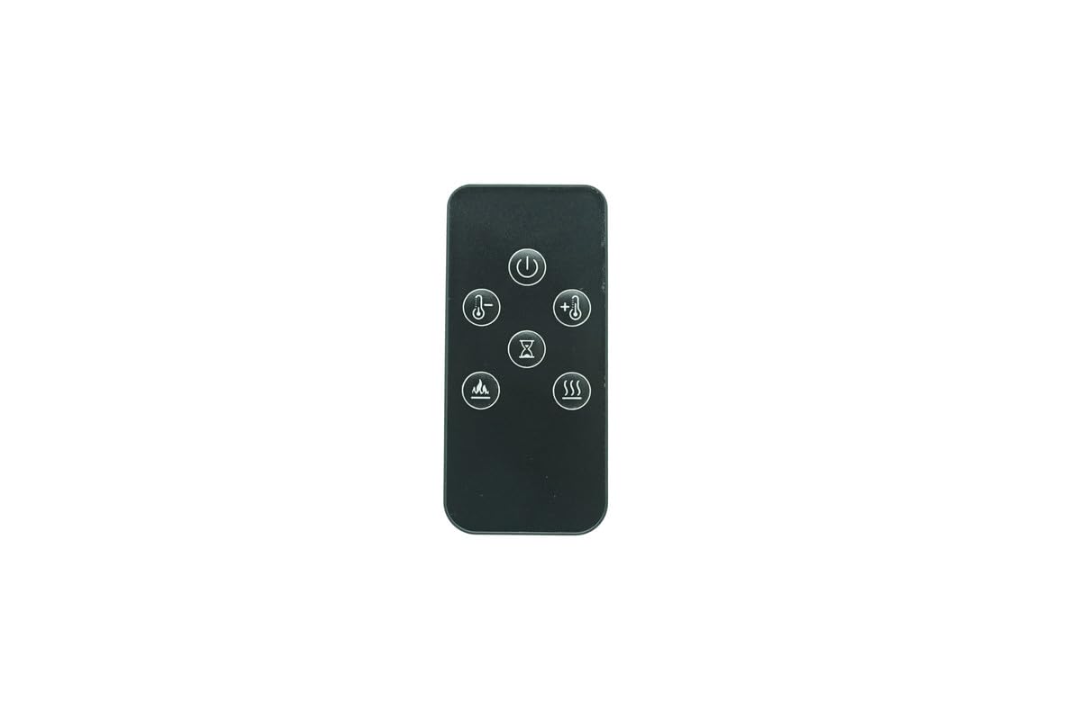 Replacement Remote Control for Dimplex 6700510100RP 6700510200RP DF2024 DF2524 DF2624L DFP26L-1489W DF2524G U 6908921359 6908921459 DF2624L DF2624L Wall Mounted Electric Fireplace Heater