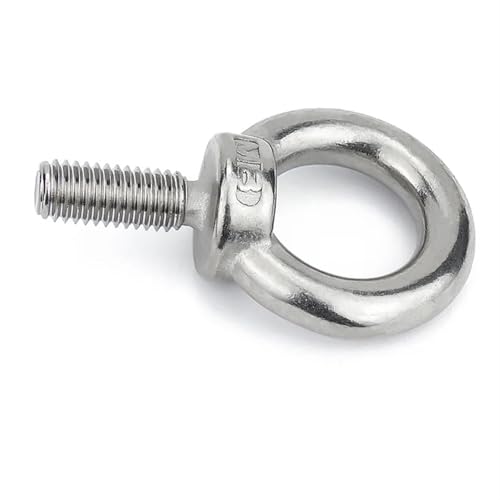 1-5 boulons à œil en acier inoxydable (M3-M24) - Variétés marines et élévation pour équipements mécaniques (M4 x 20 mm-5 pièces)