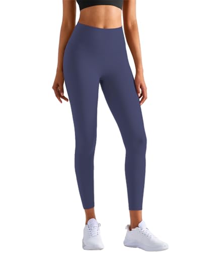 JTSONN Leggings Sportivi Donna Vita Alta Senza Cuciture - Pantaloni Yoga Lunghi Opachi Nero per Palestra e Fitness