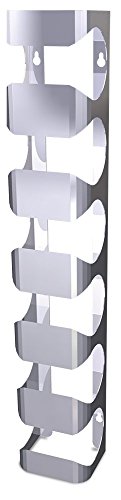 Fricosmos 083048 Botellero Inox Mural para 6 Botellas de Cava, 109 x 100 x 615 Mm