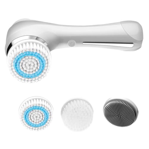 Instrument de nettoyage en silicone blanc pour un soin du visage purifiant et régénérant