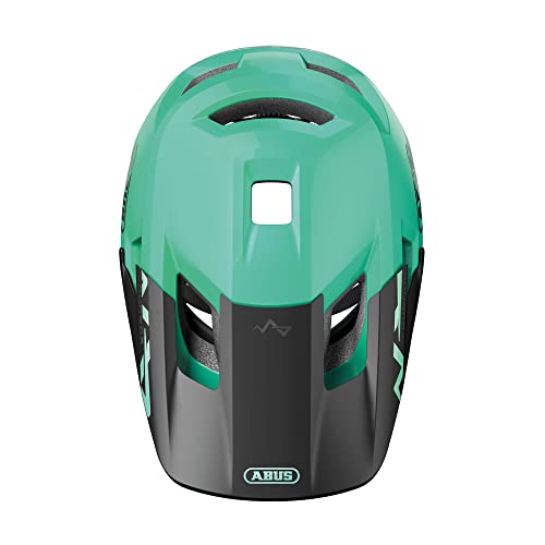 Casco de bicicleta para niños Abus YouDrop MTB con hueco para coleta 4