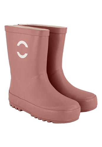 Mikk-line Gummistiefel Kinder 37 | Burlwood Regenstiefel Gefüttert | Wasserdichte Regenschuhe für Kinder