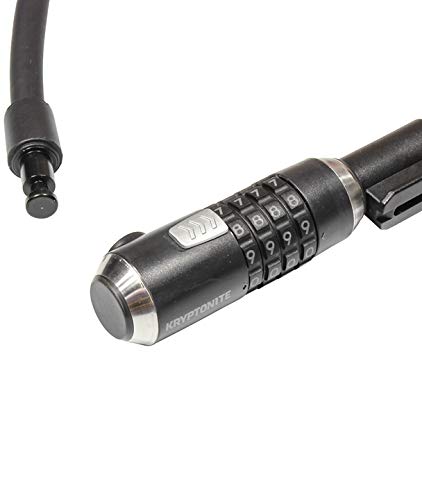 Kryptonite Kryptoflex 815 8Mm Combo Cable Bicycle Lock, Black, 8Mm X 152Cm #TOP1
