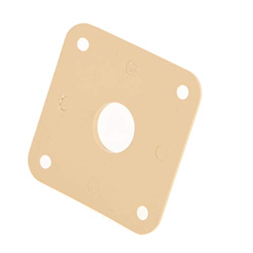 Gibson Gear PRJP-030 Jack Plate, Creme Plastic