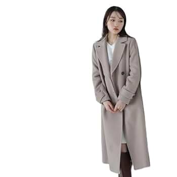 【試着のみ】ビッグカラーダブルチェスターコートMナチュラルビューティーベーシック ビッグカラーダブルチェスターコート | NATURAL BEAUTY BASIC