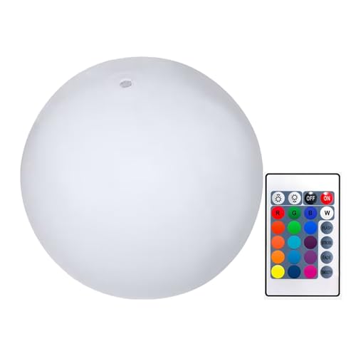 LEDライト付きビーチ風船 | 16色リモコン操作・4つの照明モード搭載の防水ライトボール | プール、ビーチ、夏休みイベント、誕生日パーティー、子供向け屋外ゲーム、夜間の装飾、雰囲気演出、キャンプ用にも最適