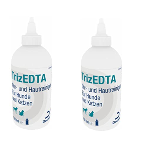 Dechra - TrizEDTA Ohr- und Hautreiniger für Hunde und Katzen - Doppelpack - 2 x 118ml Cover