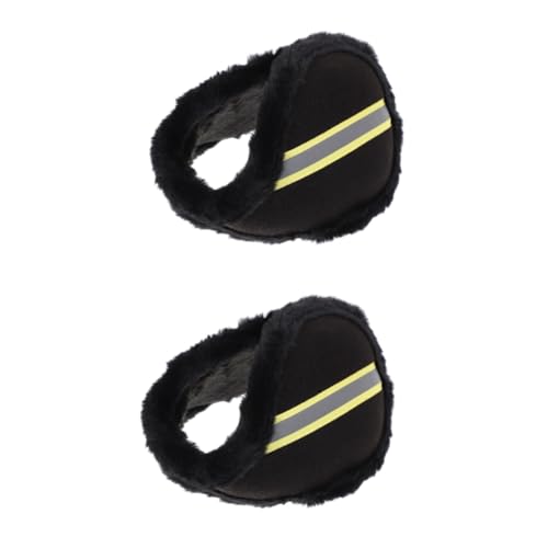 2 piezas de orejeras térmicas para invierno con diseño ajustable
