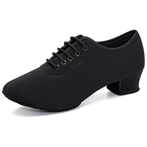 AOQUNFS Women's Lace-up Dance Shoes Cover