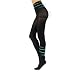 Produktbild CALZITALY Pack 1/2 Paare Blickdichte Figurformende Stützstrumpfhosen 8 mm/Hg | Schwarz | S, M, L, XL | 100 DEN | Made in Italy (XL, Schwarz)