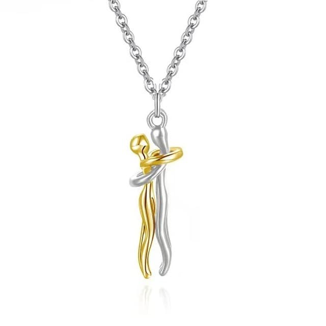 See full amazon price history chart for VIEN Stunning Silver/Gold Express Your Fellings Love Hug Couple Chain Pendant For Baby-Girls VIEN Stunning Silver/Gold Express Your Fellings Love Hug Couple Chain Pendant For Baby-Girls (B0BSXTY6L4) Amazon Price History, Amazon Price Tracker