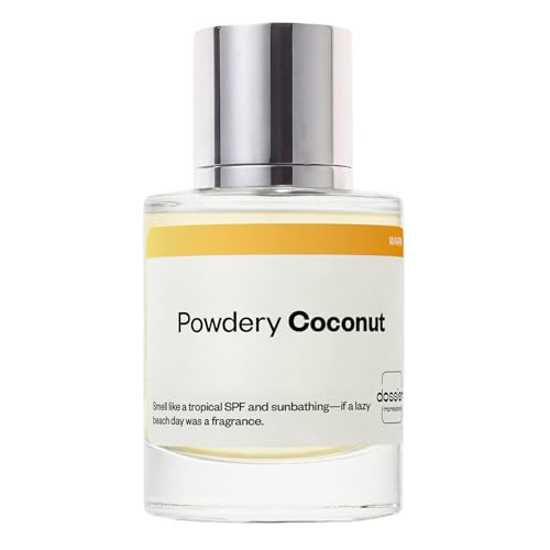 Dossier - Powdery Coconut - Eau de Parfum - Inspired by Soleil Blanc - Long-Lasting Fragrance - Unisex - 1.7 fl oz (50ml)