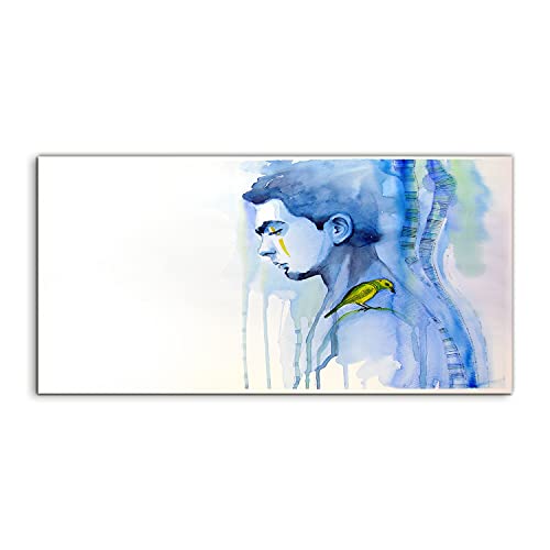 Tableau en verre trempé 140x70cm pour créer un salon artistique moderne