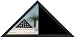 Pinnacle Flag Display Case, Black
