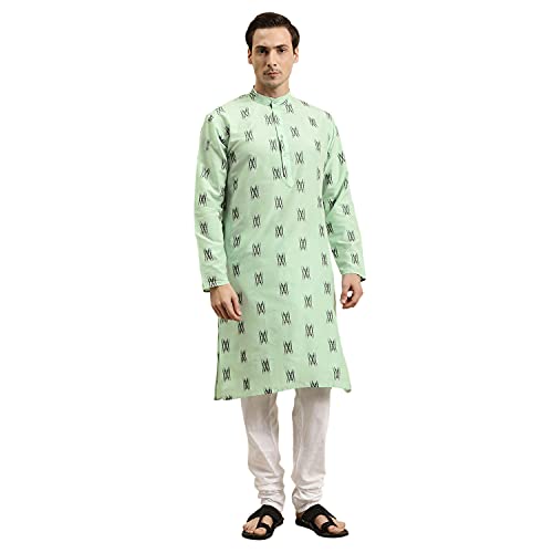 Image of SOJANYA (Since 1958 Men's Cotton Printed ONLY Kurta
