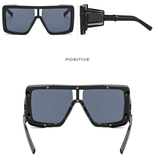 Lunettes de soleil surdimensionnées pour bloquer l'éblouissement avec style - 4