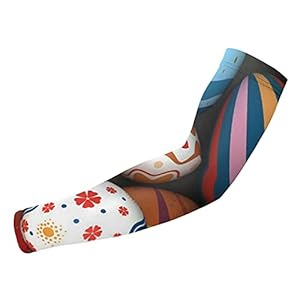 Paaseieren Uv zonwering arm mouwen koeling sport compressie mouwen