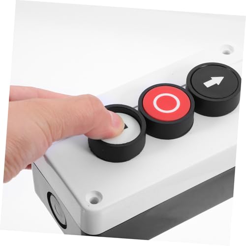 Caja de interruptor momentáneo impermeable contra fallos eléctricos en persianas y puertas 5