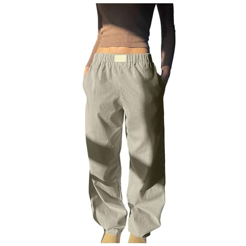 Pantacourt femme été anti transpirant pantalon uni fluide confortable