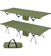 Amazon.co.jp: UNE コット キャンプコット 2WAY アジャスタブル