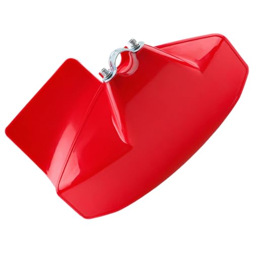 OmniaTopix Lawn Mower Grass Guard Universal Side Discharge Deflector for Lawn Equipment - PP Construction with Debris Management