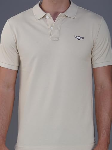 Image of Zvezda Men's Cotton Polo T-Shirt /European Fit /Half Sleeve Casual Wear for Daily Use /Soft Breathable Fabric /Stylish & Comfortable Polo for Office, Outing & Everyday Wear