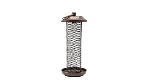 Johnston & Jeff New Orleans Sunflower Heart Feeder 25cm Metal Wild Bird Feeder