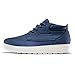 oiMKoi Men's Chukka Boots Casual Fashion Sneakers Lace Up Leather Ankle Boots Slip On Lightweight Walking Driving Shoes （Blue, 12）
