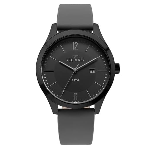 Relógio Technos Masculino Steel Preto - 2115MOU/2P