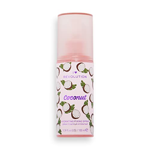 I Heart Revolution, Tasty Coconut Hydrating Fixing Spray, 100ml Cover
