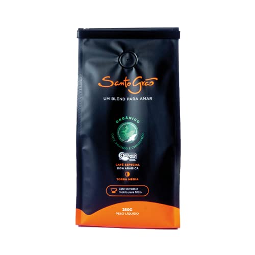 Café Especial Santo Grão Orgânico - em Grãos - 250g