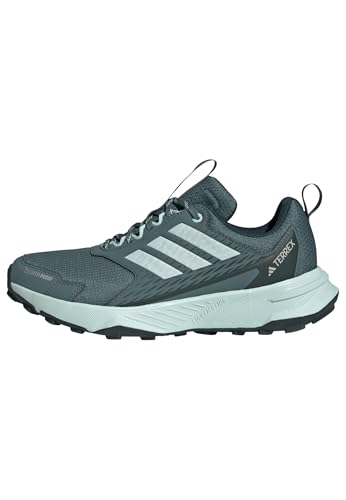 Adidas Women's Terrex Tracefinder 2 Climaproof Trail Running, Preloved Teal/Halo Mint/Semi Flash Aqua, 8