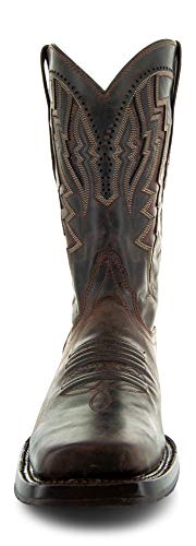 Soto Boots Square Toe Cowboy Boots, Genuine Leather Men's Cowboy Boots, Western Boots For Men H500274