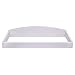Simmons Kids Slumbertime Madisson Changing Topper, White Ambiance