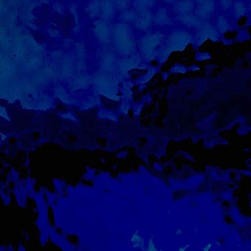 Wissmach Stained Glass Sheet : Midnight Blue English Muffle (8"x12"-1 Sheet) by BiNARi Glass Studio