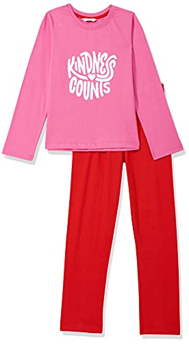 Image of Blink Street Girl's T-Shirt with Pyjama (BS-1326-27 Pink 5 /6Yr)